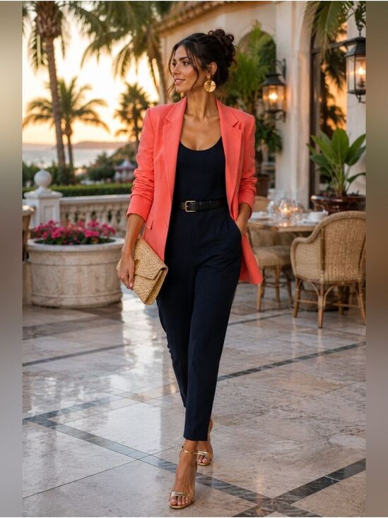 Abercrombie & Fitch Pants - Abercrombie Black Jumpsuit Small Tall Model Off Duty Quiet Luxury Chic